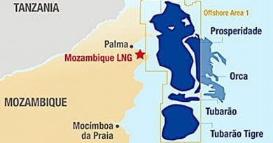 Location of Mozambique LNG project. Credit: TotalEnergies
