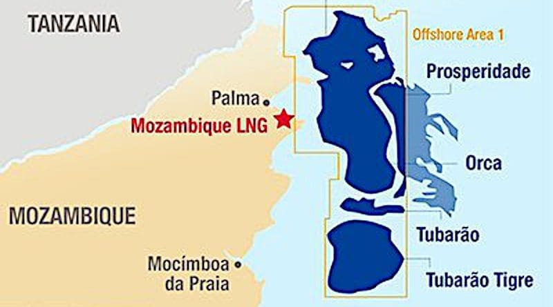 Location of Mozambique LNG project. Credit: TotalEnergies