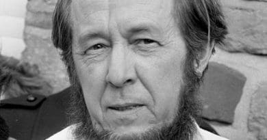 Aleksandr Solzhenitsyn. Photo Credit: Verhoeff, Bert / Anefo, Wikipedia Commons