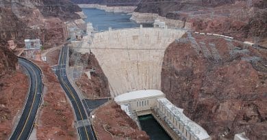 Hoover Dam Colorado River Nevada Arizona