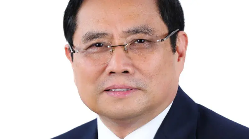 Vietnam's Prime Minister Phạm Minh Chính