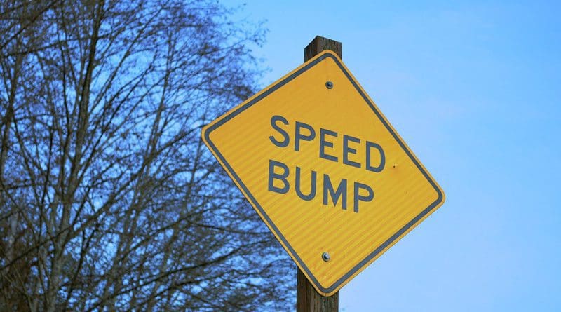 Sign Speed Bump Warning Speed Symbol Roadsign