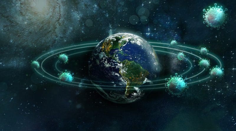 Virus Planet Pandemic Corona Globe Earth Health