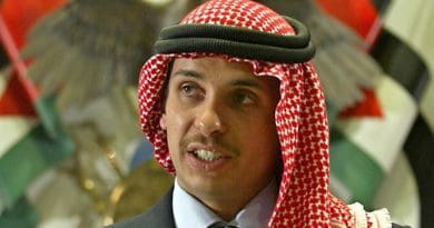 Jordan's Prince Hamzah bin Hussein. Photo Credit: Fars News Agency
