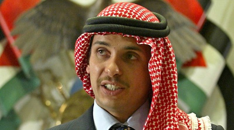 Jordan's Prince Hamzah bin Hussein. Photo Credit: Fars News Agency