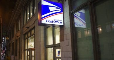 Usps Post Office Building Nyc City Logo
