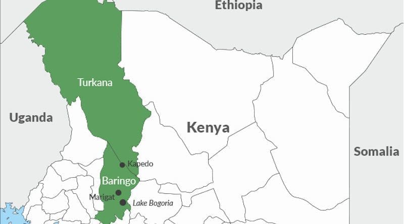 Disputed Kapedo area in Kenya. Credit: ISS Today