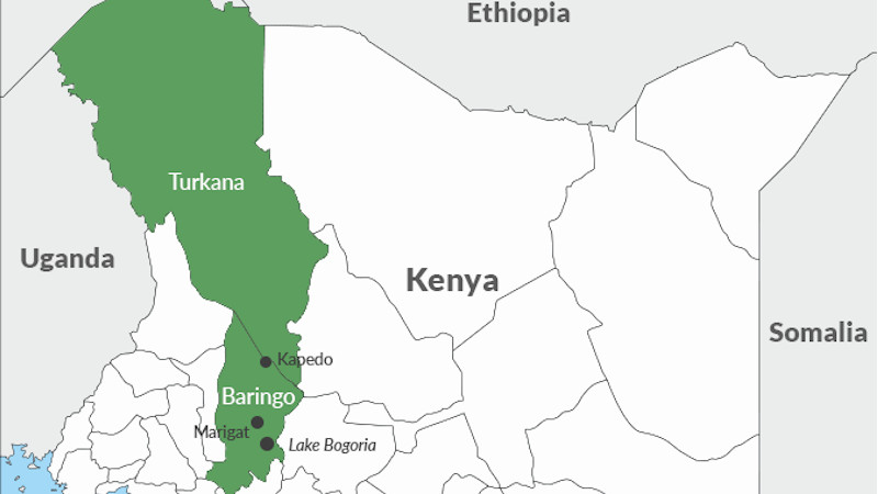 Disputed Kapedo area in Kenya. Credit: ISS Today