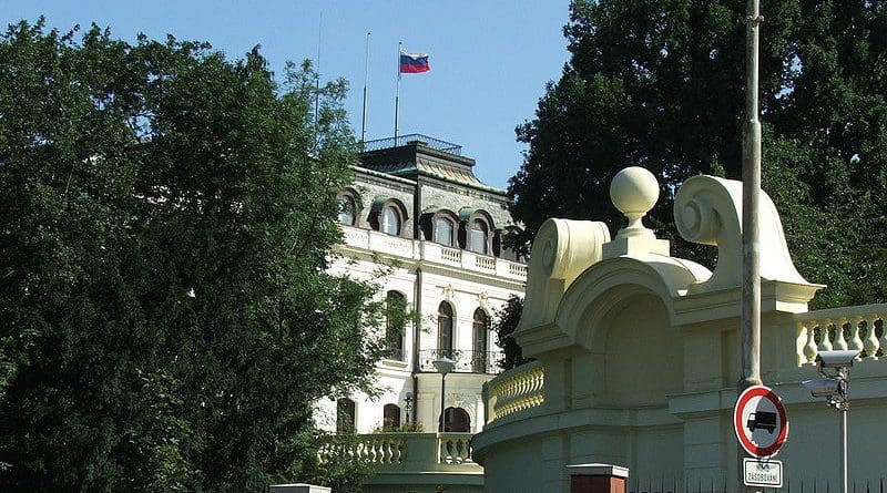 Embassy of Russian Federation in Prague, Czech Republic. Photo Credit: Krokodyl, Wikipedia Commons