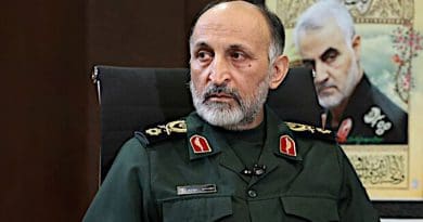 Iran's Brig. Gen. Mohammad Hejazi. Photo Credit: Mehr News Agency