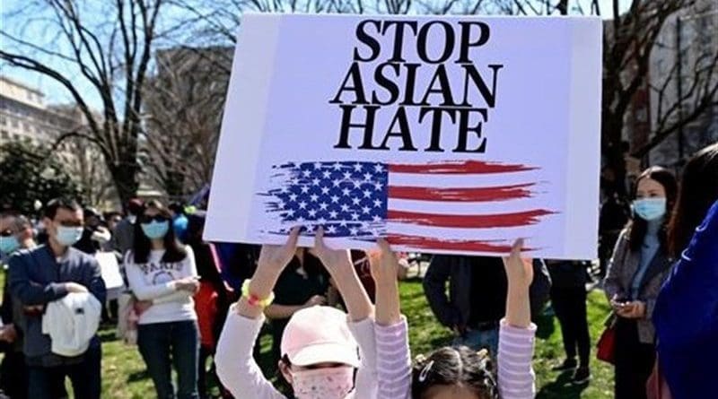 Stop Asian Hate. Photo Credit: Tasnim News Agency