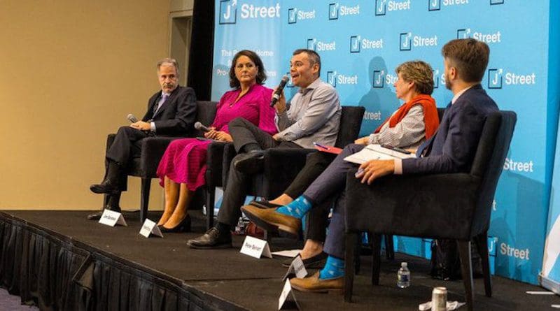 Panelists at the J Street conference on April 18-19, 2021. (Photo courtesy: jstreet.org)
