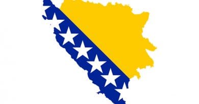 Bosnia And Herzegovina Country Europe Flag Borders