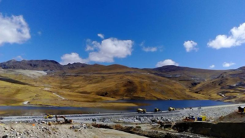 Las Bambas copper mine in Apurímac, Peru. Photo Credit: Ondando, Wikipedia Commons