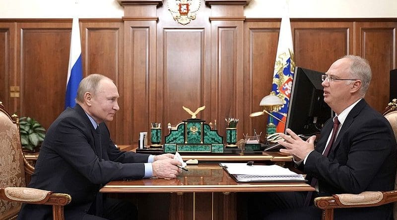 Russian President Vladimir Putin and CEO Kirill Dmitriev. Photo Credit: Kremlin.ru