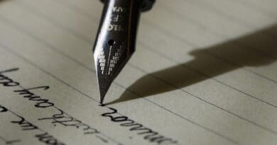 Letter Writing Write Fountain Pen Ink Scribe Handwriting paper