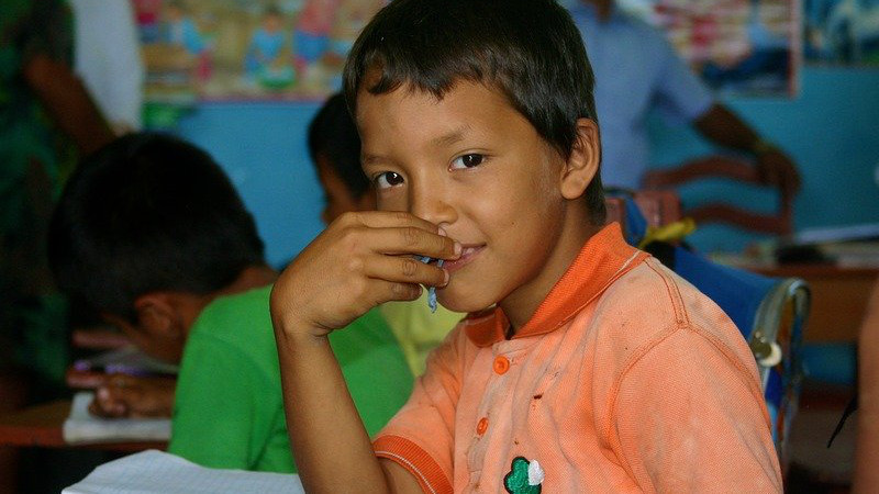 peru child class classroom Amazon Jungle Schoolboy Curiosity School Education
