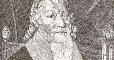 Peder Winstrup (1605-1679), Danish-Swedish clergyman and scholar; bishop of Lund 1638-1679. Source: Wikipedia Commons
