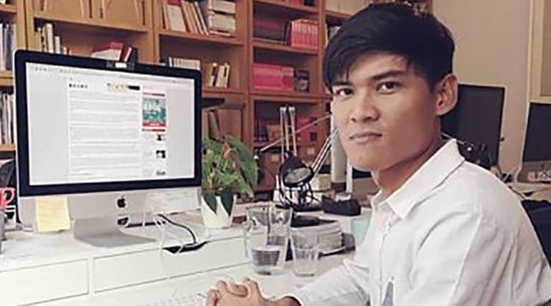 Freelance reporter Ko Mratt Kyaw Thu, who has been charged under Section 505(a) of the Penal Code. Photo: Mratt Kyaw Thu