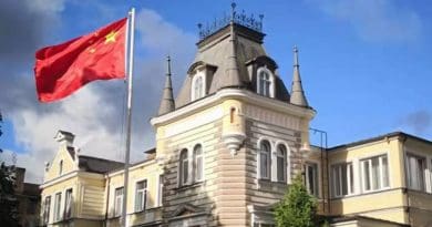 China's embassy in Latvia. Photo Credit: China Embassy in Latvia