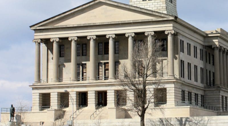 Tennessee State Capitol in Nashville, Tennessee. Photo Credit: Kaldari, Wikipedia Commons