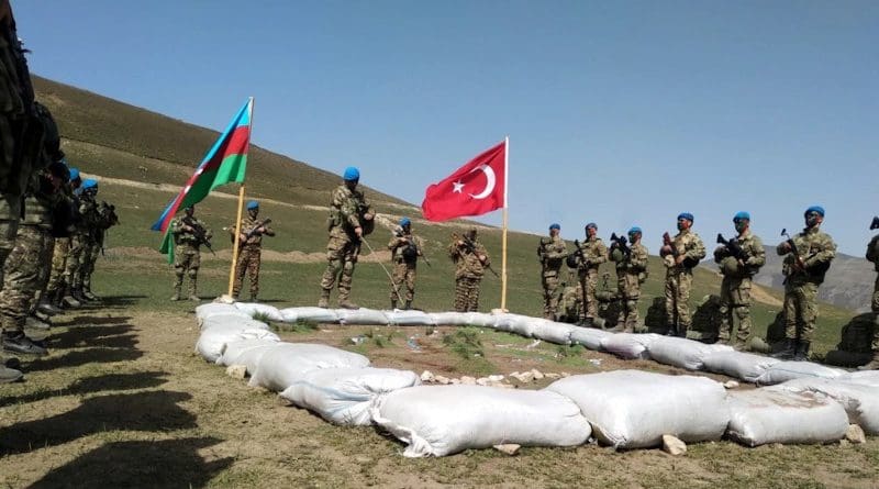 Azerbaijani and Turkish militaries kick off joint exercises on April 8. (Official publication)