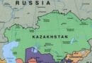 Map of Kazakhstan, with Russia to the north. Credit: CIA, Wikipedia Commons
