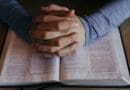Pray Hands Bible Study Read Book Literature