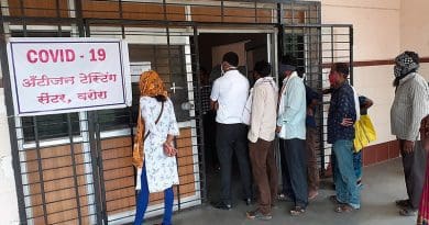 COVID-19 antigen testing center in India. Photo Credit: Ganesh Dhamodkar, Wikimedia Commons