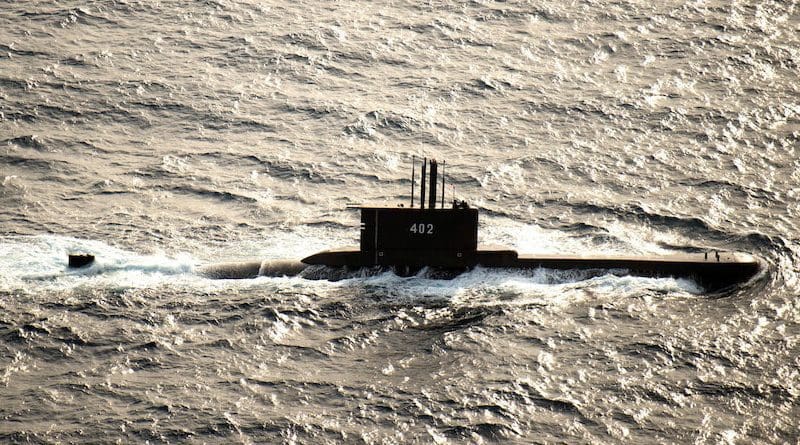 File photo of Indonesian submarine KRI Nanggala (402). Photo Credit: Navy Petty Officer 3rd Class Alonzo M. Archer