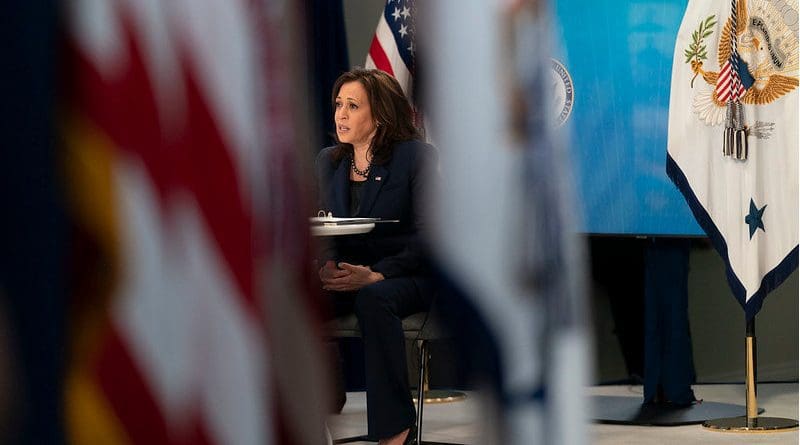 File photo of US Vice President Kamala Harris. (Official White House Photo by Lawrence Jackson)