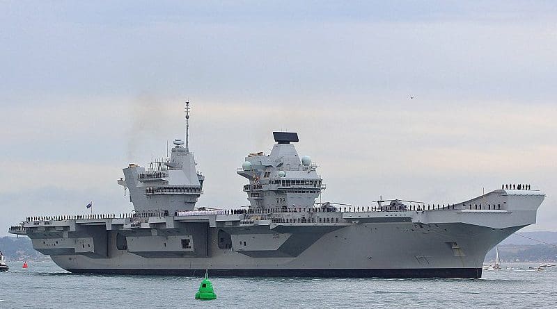 File photo of aircraft carrier HMS Queen Elizabeth. Photo Credit: Brian Burnell, Wikipedia Commons
