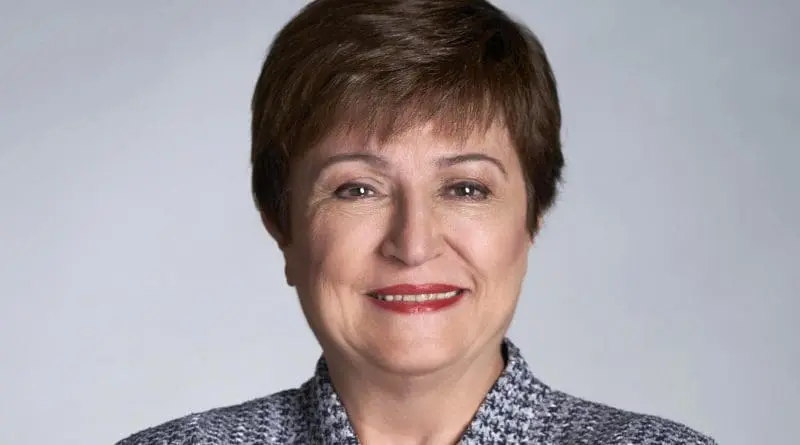 IMF Managing Director Kristalina Georgieva