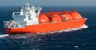 File photo of a LNG Carrier. Photo Credit: Total