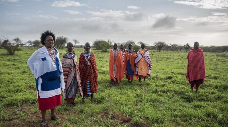 Maasai women conservation project in Kenya CREDIT Joan de la Malla