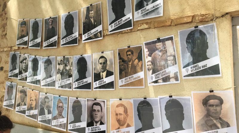 The missing faces of those whose bodies the team are trying to find. CREDIT Gema Ortiz Iglesias