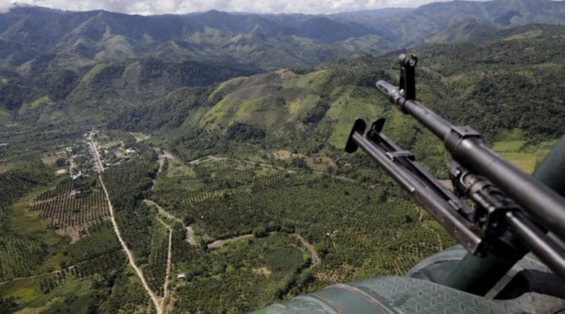 Counterterrorism operations in Peru's Valle de los Ríos Apurímac, Ene y Mantaro. Credit: Ministerio de Defensa del Perú via Flickr (CC BY 2.0)