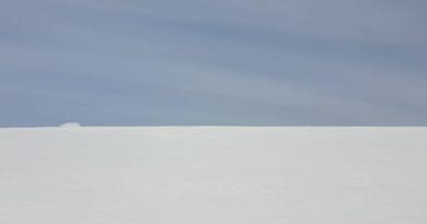 Microplastics have been found in Vatnajokull, Europe's largest ice cap. CREDIT Eirikur Sigurdsson