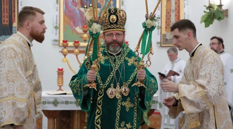 Major Archbishop Sviatoslav Shevchuk, head of the Ukrainian Greek Catholic Church./ Aid to the Church in Need.