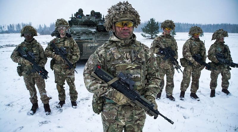 Troops in NATO exercise in Europe. Photo Credit: NATO