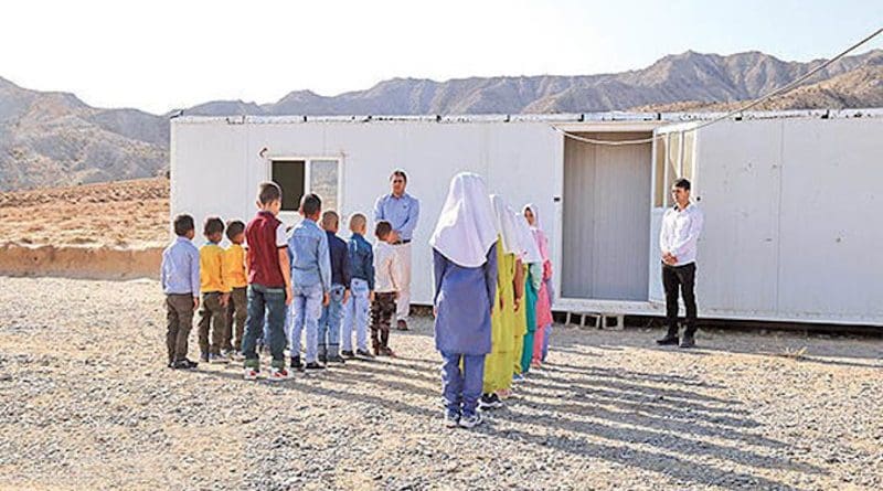 A container school in Iran (Photo supplied)