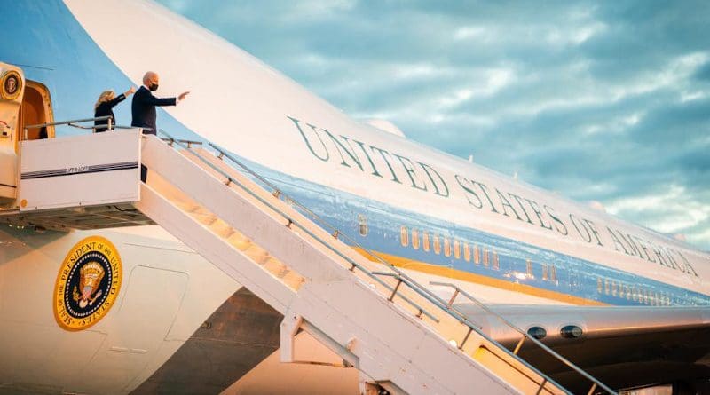 US President Joe Biden and First Lady Jill Biden arrive in UK. Photo Credit: The White House