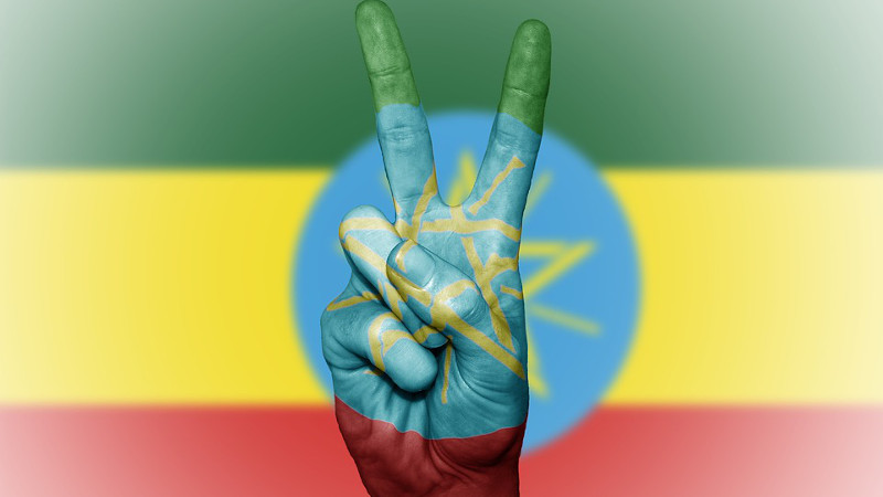 ethiopia flag peace