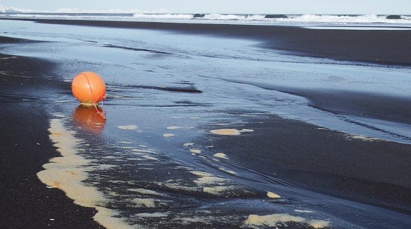 Ocean Beach Wave Foam A Balloon Orange Sand Rock