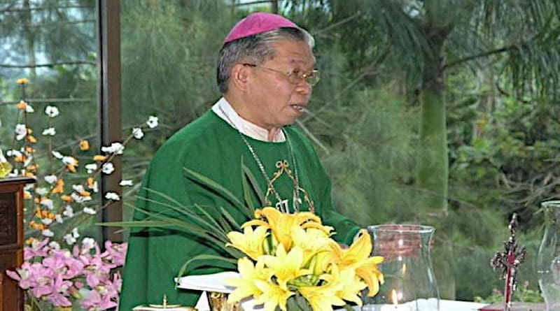 Sacred Heart Archbishop Petrus Canisius Mandagi of Merauke in Papua was reportedly targeted by Islamic suicide bombers during two failed assassination attempts this year. (Photo: Konradus Epa/UCA News)