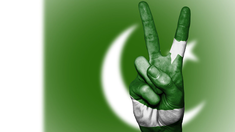 pakistan flag peace