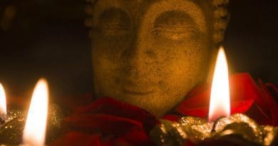 Buddha buddhism Candle Flame Candlelight Burnt Wax Celebration