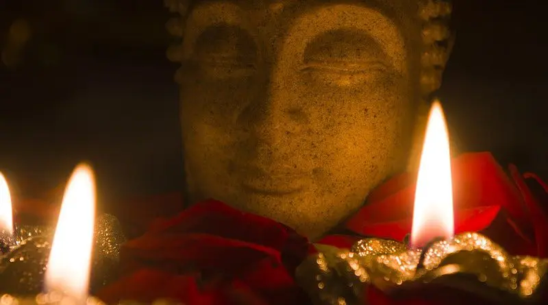 Buddha buddhism Candle Flame Candlelight Burnt Wax Celebration