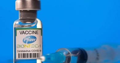 Pfizer coronavirus vaccine. Photo Credit: Iran News Wire