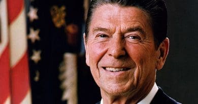 Official portrait of US President Ronald Reagan. Photo Credit: DoD, Wikimedia Commons